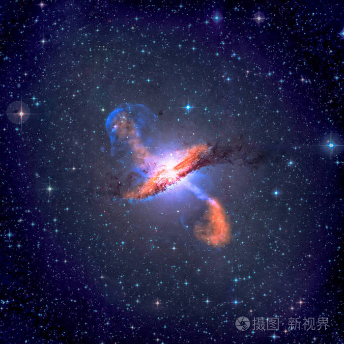 ngc5128 是一个透镜状星系,在半人马座的星座