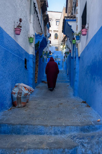 舍，摩洛哥的蓝色城市