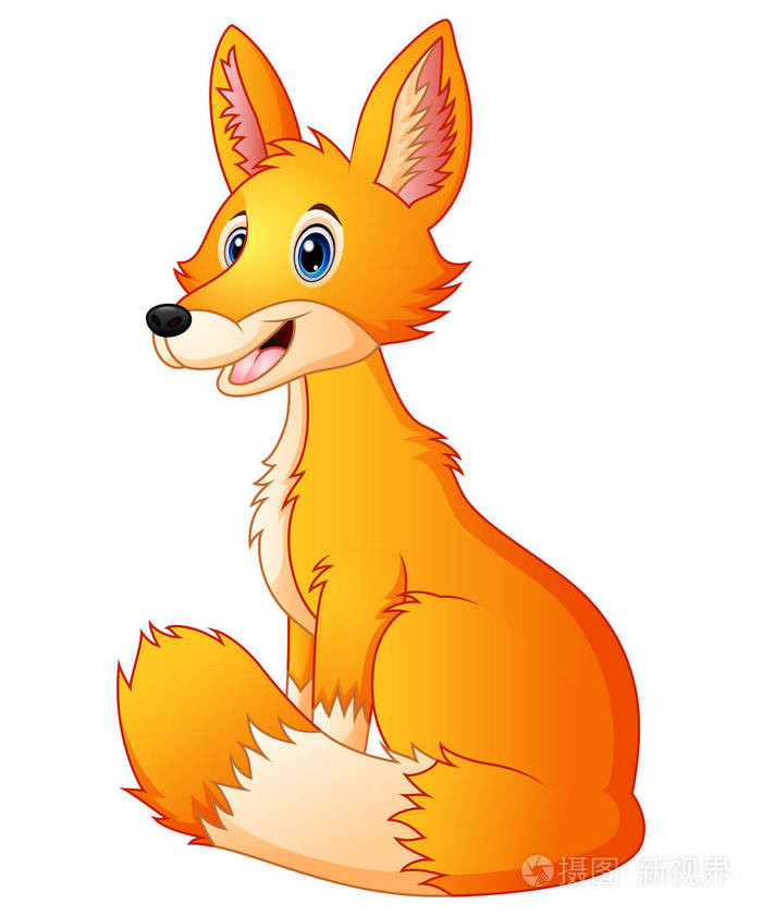 可爱狐狸卡通