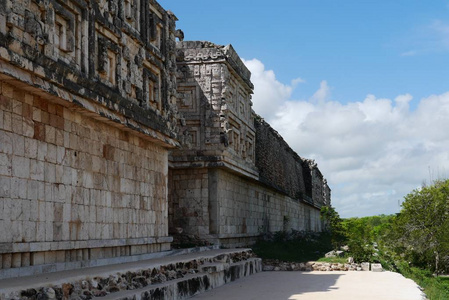 乌斯马尔玛雅遗址金字塔文化墨西哥尤卡坦半岛
