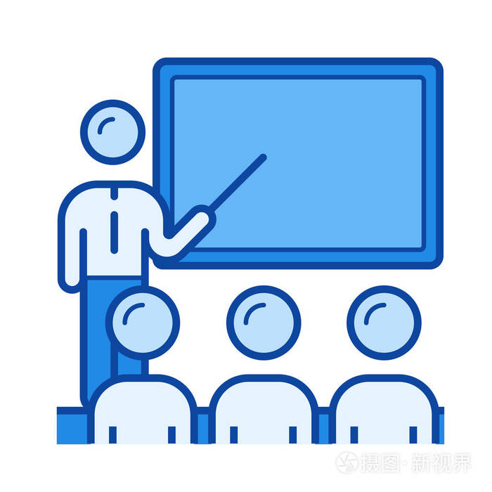 业务培训线图标