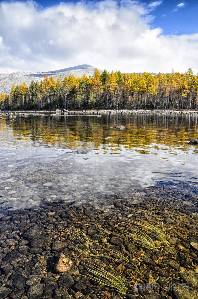 高山湖泊,俄罗斯, 西伯利亚, 布, froliha照片-正版商用图片0ua2gn-摄