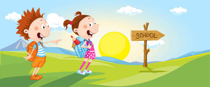 返回到学校图片