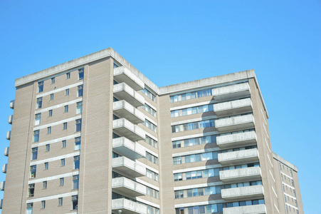 现代公寓大楼在科特迪瓦圣吕克