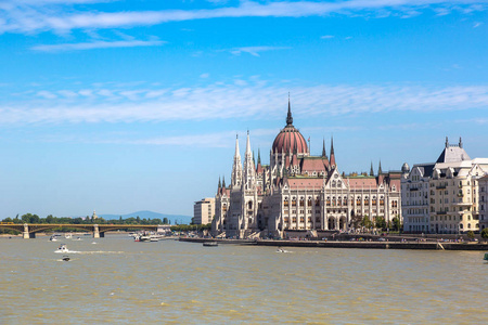 国会大厦在布达佩斯