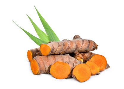 姜黄或姜黄根图片