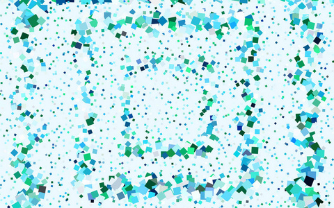 浅蓝色，绿色矢量抽象背景
