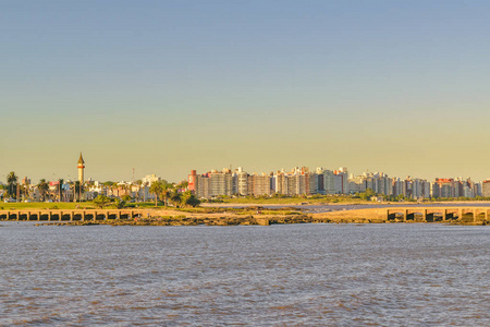 城市景观，乌拉圭蒙得维的亚