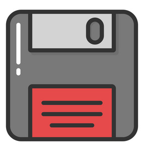 软盘的矢量图标图片