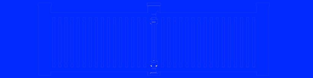 3d 渲染的蓝色背景上孤立的铁路蓝图