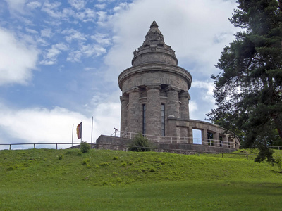 在 Burschenschaftmonument 上的视图