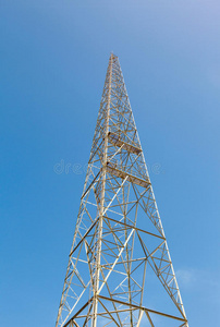 微波炉 广播 收音机 天线 塔架 频率 信号 信息 连接