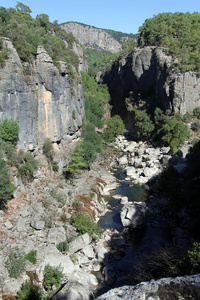 科普鲁鲁峡谷的河流