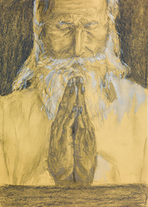 追求 素描 肖像 男人 精神 宗教 绘画 服务提供商 艺术