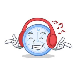 音乐时钟图片-音乐时钟素材-音乐时钟插画-摄图新视界