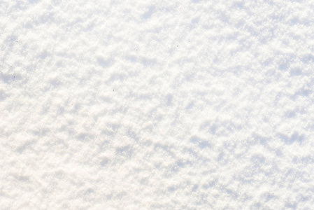雪白的质感, 闪亮的雪花光滑的表面, 冬日的背景