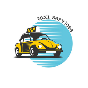 孤立的出租车图片