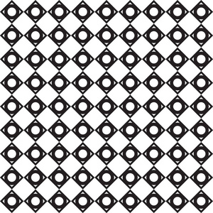 黑色和白色三角形图案背景矢量图。抽象的圆形状图案