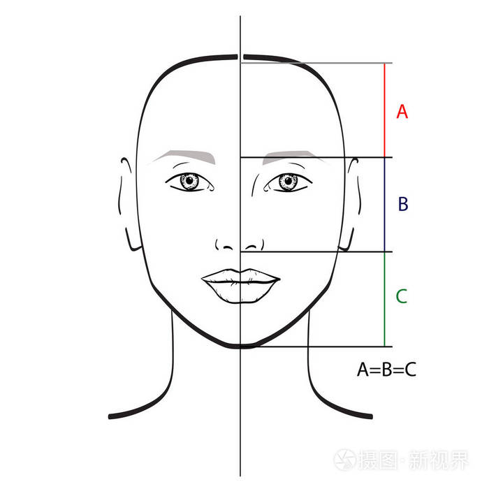 人脸标注图片