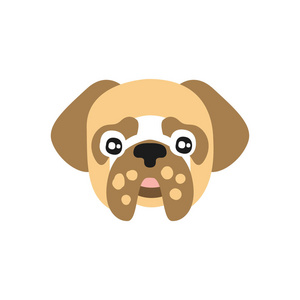 可爱狗头图片-可爱狗头素材-可爱狗头插画-摄图新视界