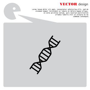 Dna 分子 web 图标