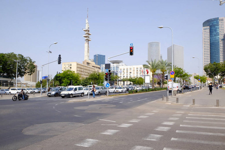 城市道路与汽车图片