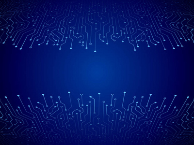 蓝色科技电路图片-蓝色科技电路素材-蓝色科技电路插画-摄图新视界