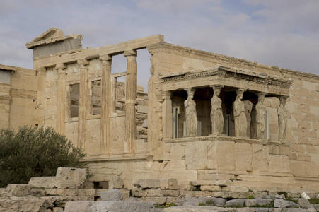 Erechteion 在雅典卫城上的希腊神庙