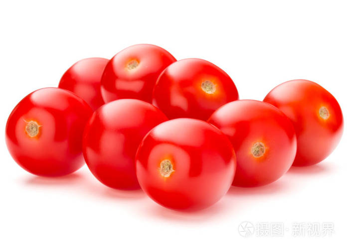 堆的樱桃西红柿