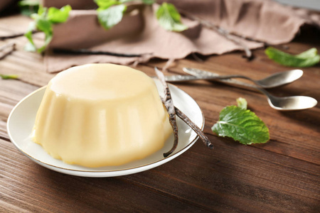 香草布丁图片-香草布丁素材-香草布丁插画-摄图新视界