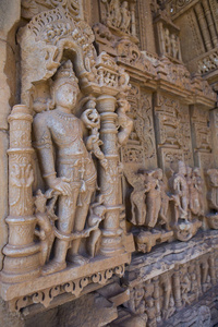 拉贾斯坦邦，乌代浦附近的印度教 Sas 胡古庙