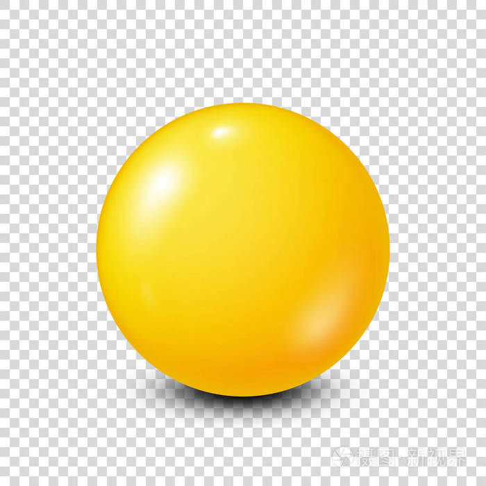 斯诺克.透明背景.矢量图