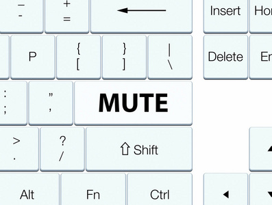 静音白键盘按钮