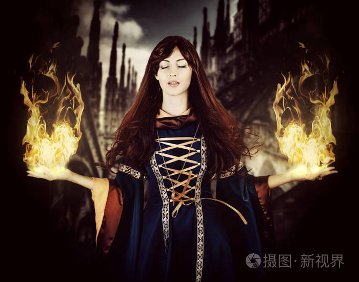 火魔法照片-正版商用图片0uf23e-摄图新视界