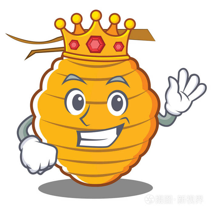 蜂王蜂巢卡通人物