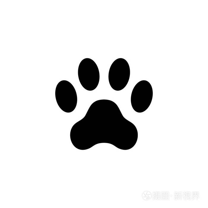 emoji猫爪印图片