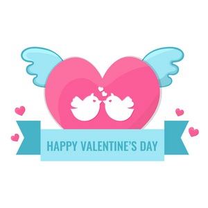 心与翅膀和情侣照片