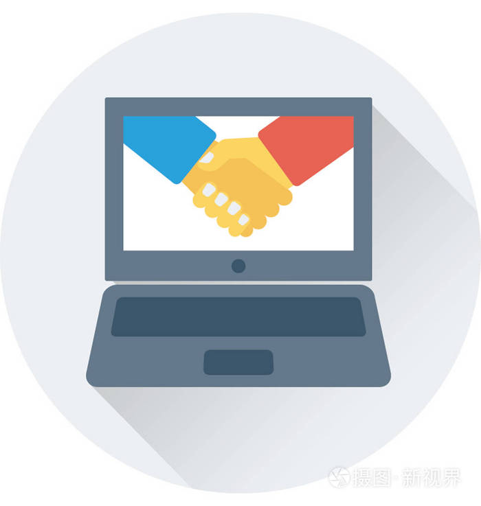 业务合作伙伴矢量图标