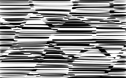 抽象线设计黑白条纹向量