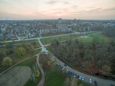 Siauliai 空中全景