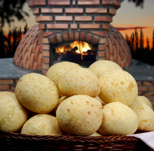 pao de queijo mineiro巴西奶酪从矿井