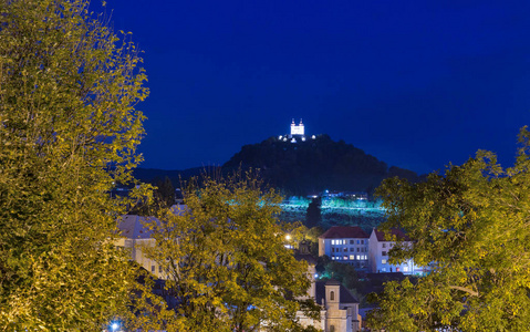 班斯卡Stiavnica 夜市容与加略, 斯洛伐克