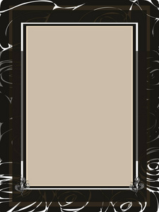 黑色和白色边框图片