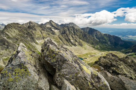 高 Tatras Mengusovska 河谷景观研究