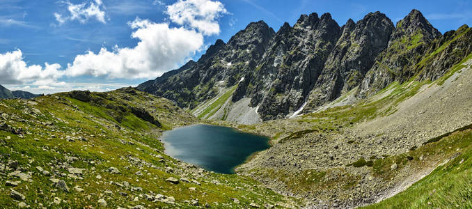 高 Tatras 雄 Hincovo 萨格勒布湖