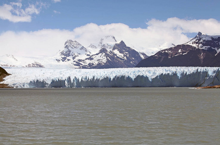 佩里托莫雷诺冰川在洛杉矶 Glaciares 国家公园, 巴塔哥尼亚, 阿根廷