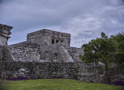 玛雅遗址和寺庙在tulum quintana roo 5