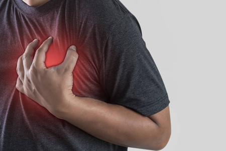 人疾病胸痛患心脏病发作图片