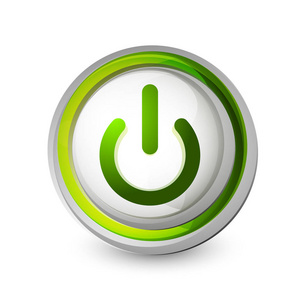 电源按钮图标, 启动符号照片