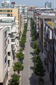 德国汉堡 Speicherstadt 区的现代建筑